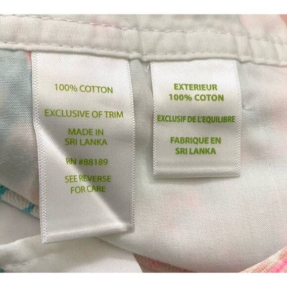 LILLY PULITZER Callahan Short Sz 2 Pink Blue Oh Shello Seashell Resort‎ Cruise - Picture 6 of 7